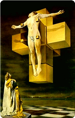 The Crucifixion by 
Salvadore Dali